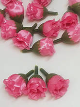 Бутон троянди 2,0 см, колір рожевий, шт
