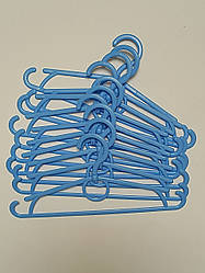 Плічка пластикові дитячі блакитні 32 (см)