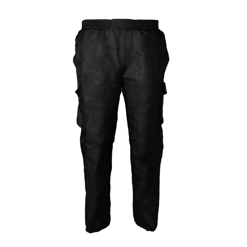 Штани Жакард під гумку зимові Чорні, Vik-Tailor, фото 1