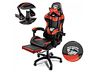 Ігрове комп'ютерне крісло FOX 2 червоний CHAHO Gordon M1 G265, фото 8