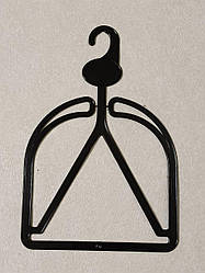 Вішалка під шапку і шарф чорна