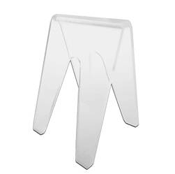 Підставка під взуття акрилова з виїмкою