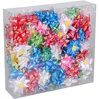 Набор бантов подарочных Bambi 13-171, 4 см, перламутровые 95 шт, Vse-detyam