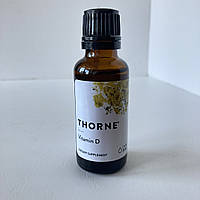 Thorne Liquid vitamin D3, Рідкий вітамін D3 1000 МО, 30 мл
