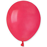 Латексна кулька Gemar червона (005)  пастель 5" (12,5см) 100шт.