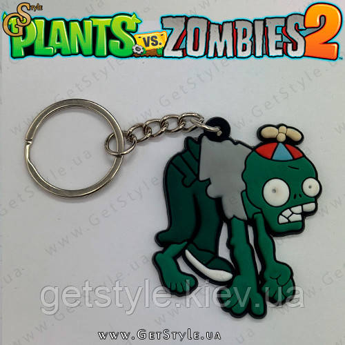 Брелок Propeller Zombie Plants vs Zombies подарункове паковання, фото 1