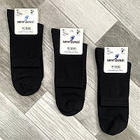 Носки мужские демисезонные хлопок двойная стопа ВженеBOSSі, размер 25 (39-40), чёрные, 11270