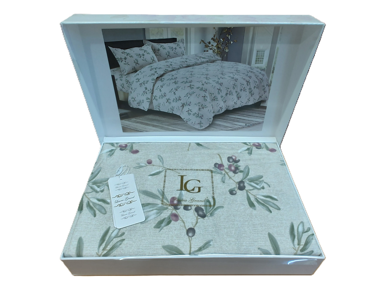 Постільна білизна в подарунковій коробці Laura Grand - Dupont