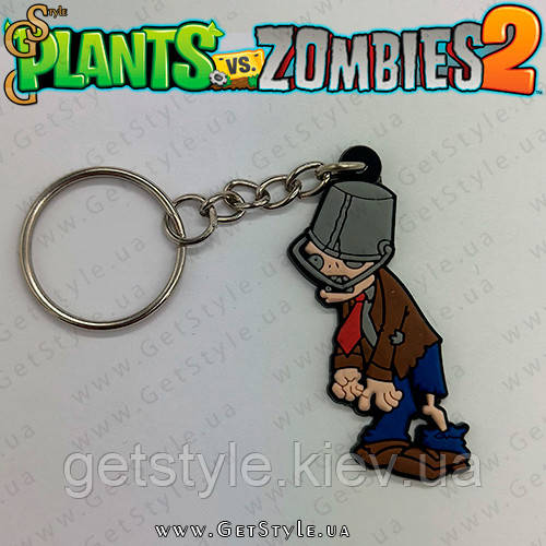Брелок Зомбі з відром Zombie Plants vs Zombies подарункове паковання