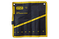 Чехол для гаечных ключей 6, 8, 10, 12, 13, 14, 17, 19мм (8шт) СИЛА