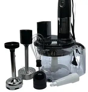 Блендер занурювальний побутовий Rainberg RB 2238 1200 w Чорний YU227, фото 1