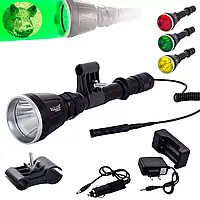 Фонарик подствольный ручной BL Q3888 -T6 3*18650 battery POLICE YU227