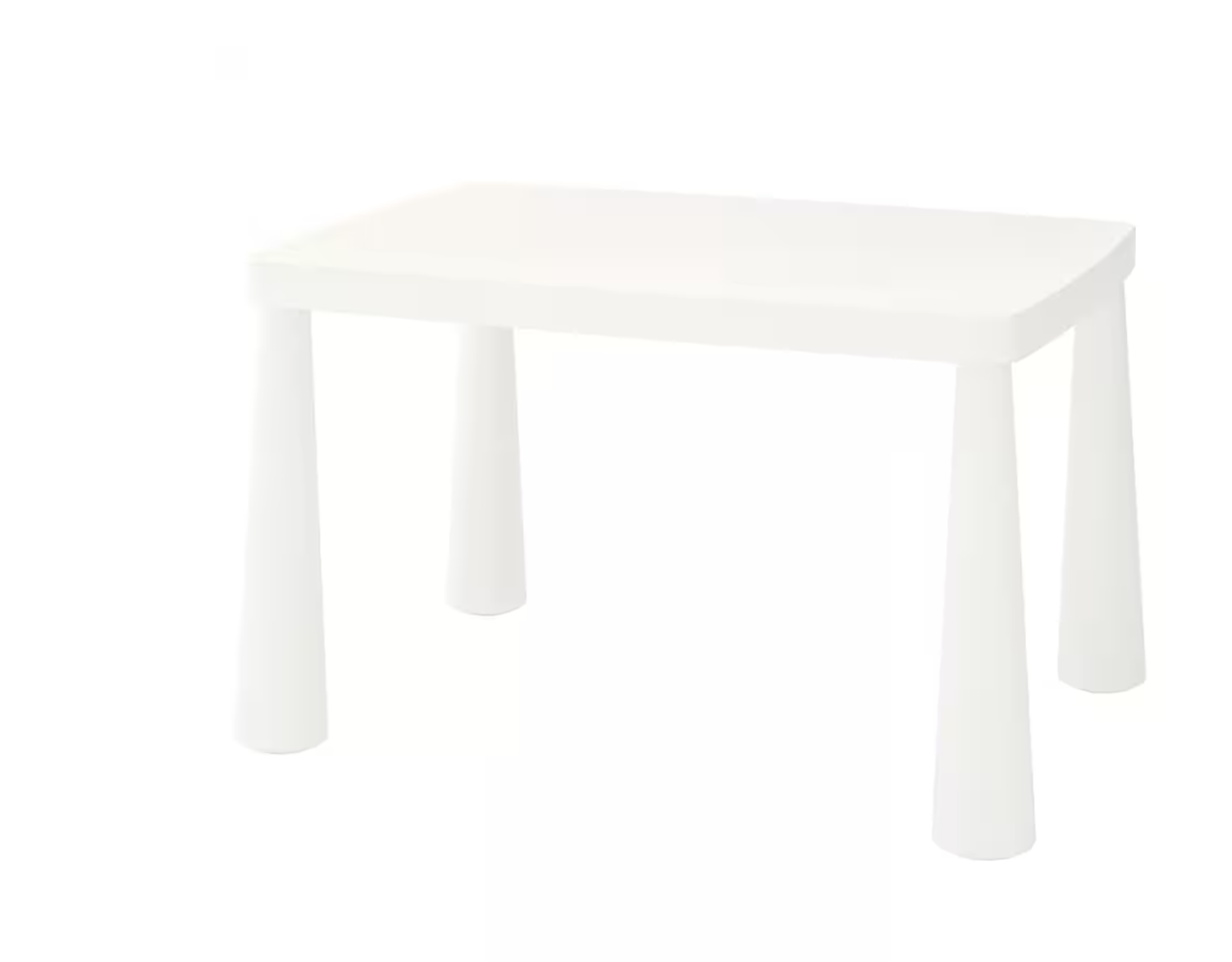Дитячий столик стіл Ікеа MAMMUT білий 503.651.77