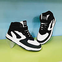 Подростковые кроссовки для мальчика, детские высокие кроссовки на мальчика, хайтопы для мальчика подростка
