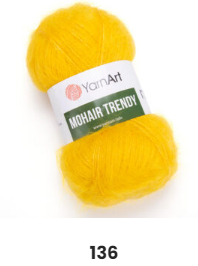 Пряжа з мохером MOHAIR TRENDY