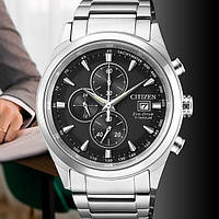 Мужские наручные часы с хронографом от Citizen Ситизен Eco-Drive CA0650-58E