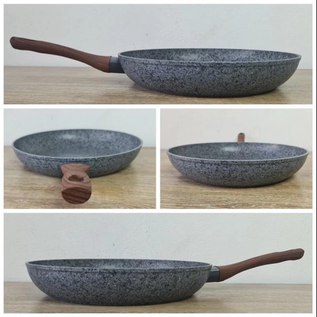 Сковорідка з мармуровим антипригарним покриттям 28 см RB-755, фото 1