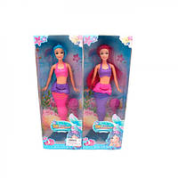 Кукла BL129-25 русалка, расческа, 2 цвета, в коробке, 13,5-37-5 см.