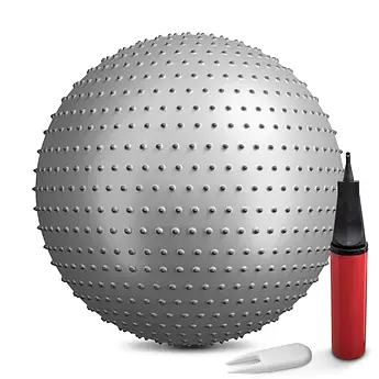HS-R065GB Фітбол 65 см Сріблястий