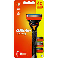 Бритва Gillette Fusion5 с 4 сменными картриджами (7702018556274/7702018610266) n