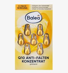 Концентрат для обличчя проти зморшок Balea Q10 Anti-falten 7 шт.