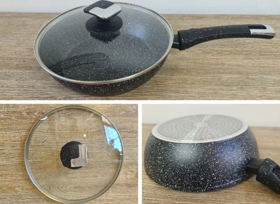 Сковорода з кришкою Rainberg RB-764 26 см, фото 1