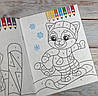Розмальовка Фарбуй по цифрах "Котеня" 16 сторінок, укр., фото 6