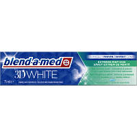 Зубная паста Blend-a-med 3D White Экстремальный мятный поцелуй 75 мл (8006540792162) n