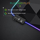 Ігрова поверхня ONIKUMA MP006 з RGB-підсвіткою 800*300*4 мм. Килимок для мишки великий з підсвіткою, фото 3