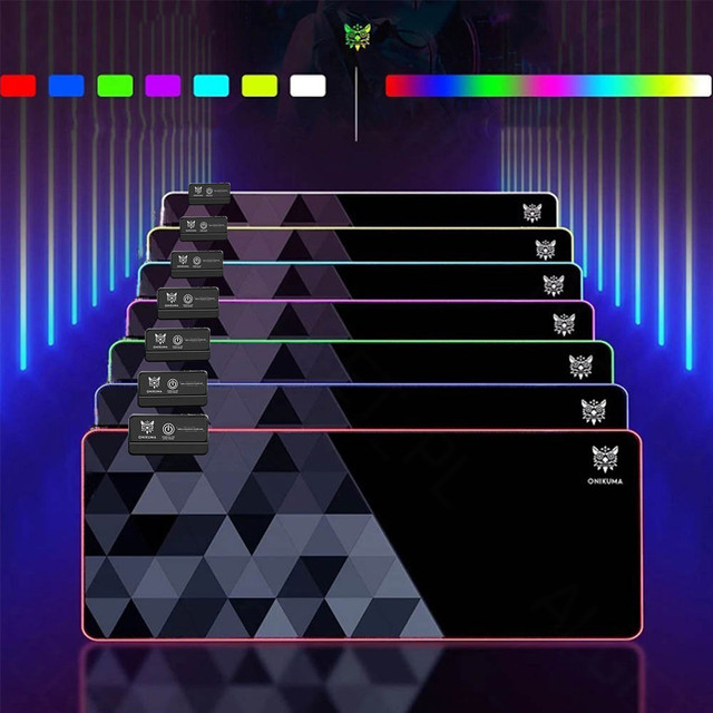 Игровая поверхность ONIKUMA MP006 с RGB-подсветкой  80*30 см