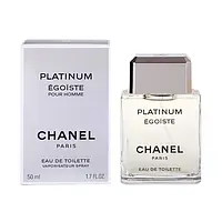 Мужская туалетная вода Chanel Egoiste Platinum 50мл (Шанель Эгоист Платинум)