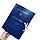 Папка Міністерства оборони України з клапанами на зав'язках із тисненням "під золото", А4, бумвініл 30 мм Колві, фото 3
