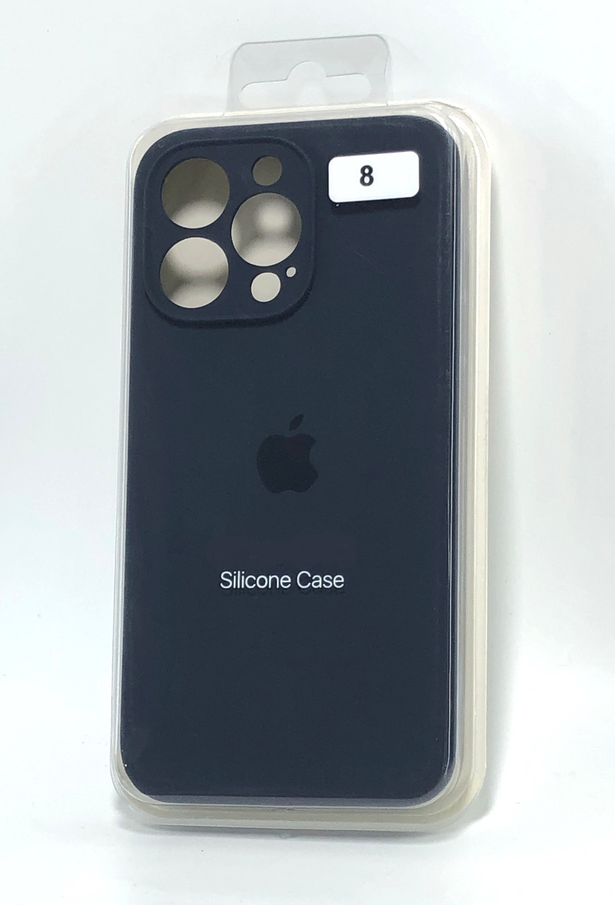 Чохол для телефону iPhone 13ProMax Silicone Case FULL №8 midnight blue (4you)