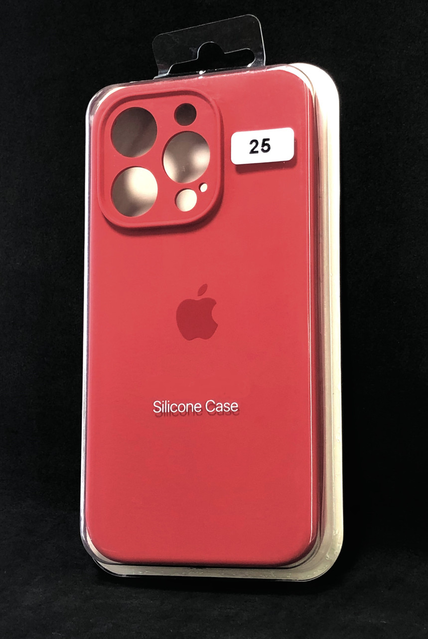 Чохол для телефону iPhone 14ProMax Silicone Case original FULL Camera №25 camelia (4you)