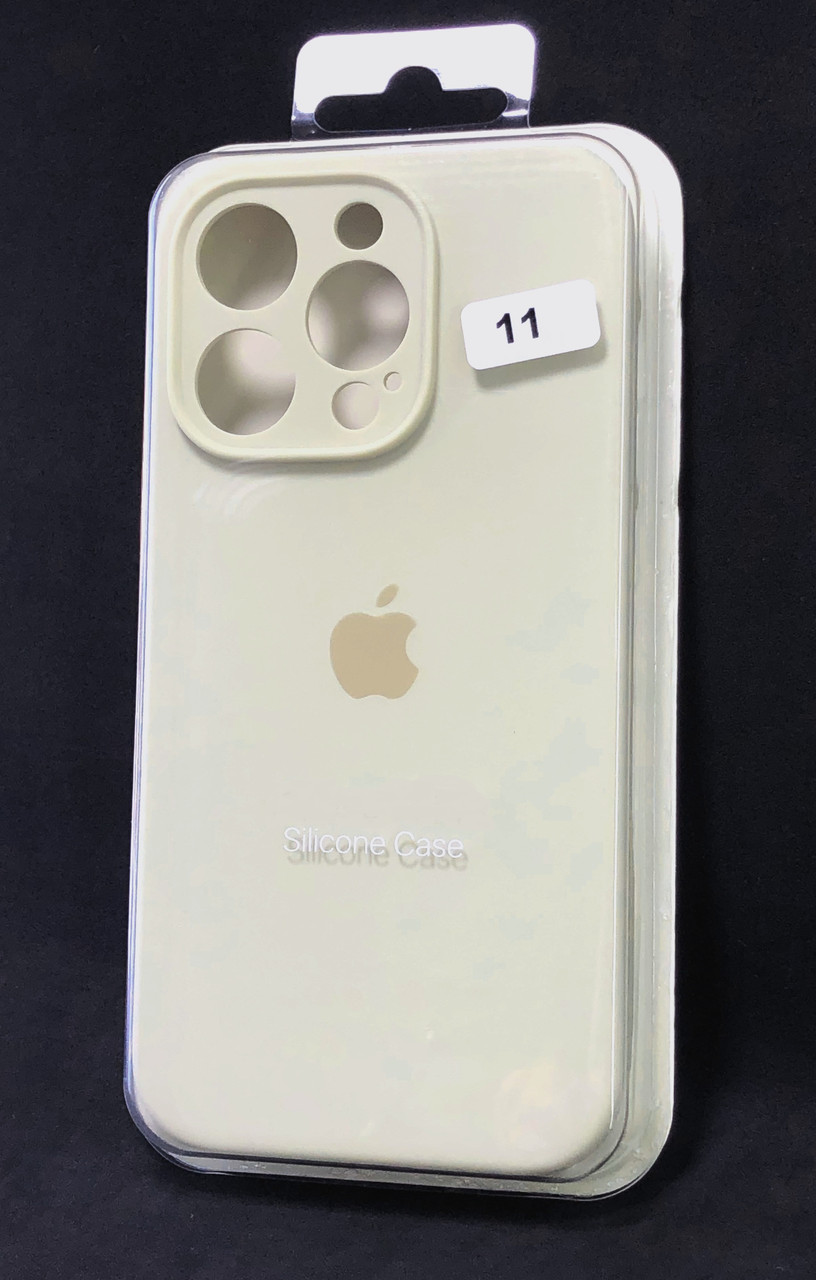 Чохол для телефону iPhone 13ProMax Silicone Case original FULL №11 antique white (4you)