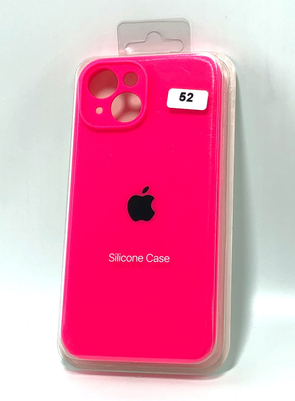Чохол для телефону iPhone 13 Silicone Case original FULL №52 ultra pink (4you)