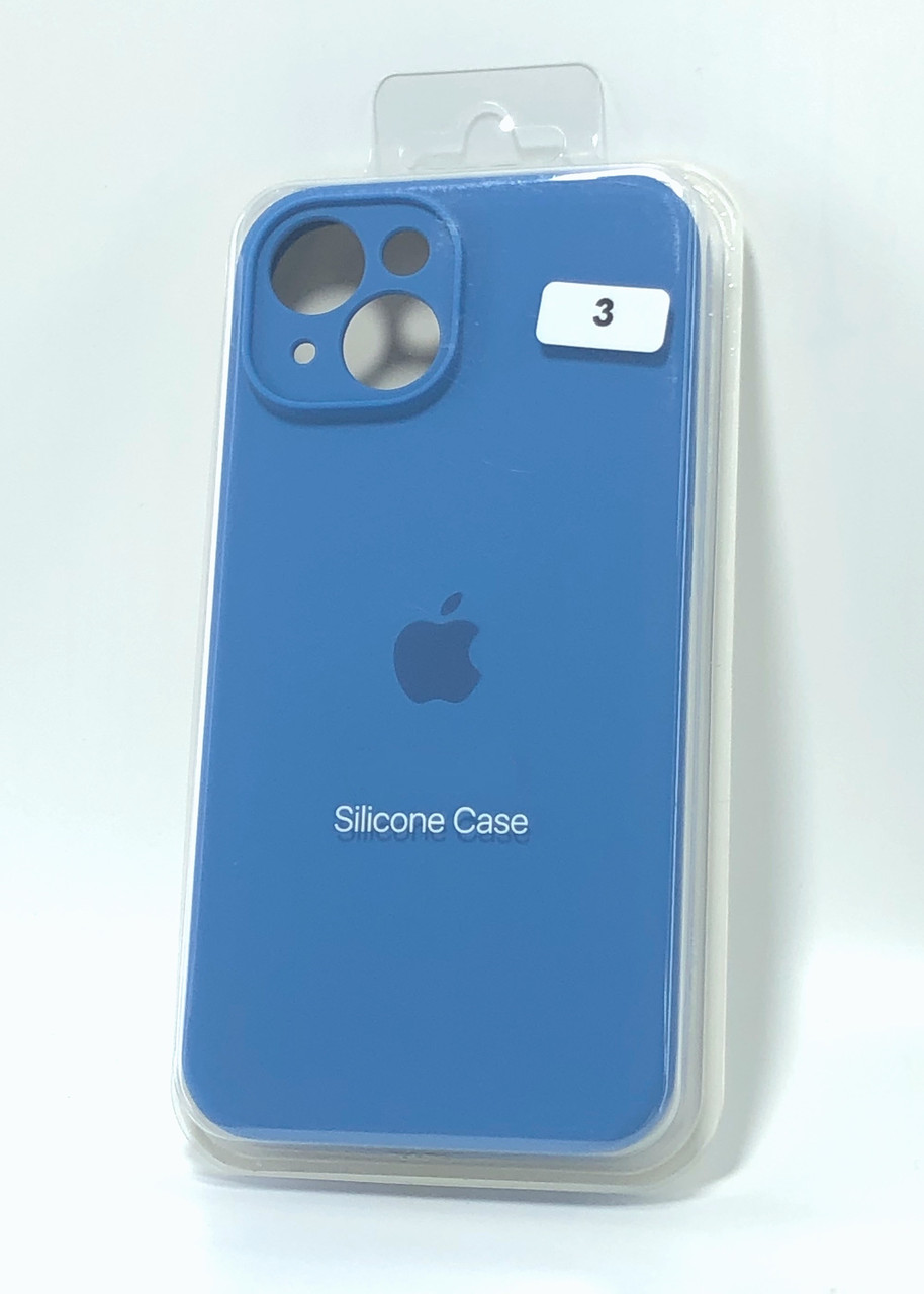 Чохол для телефону iPhone 13 Silicone Case original FULL №3 iris (4you)