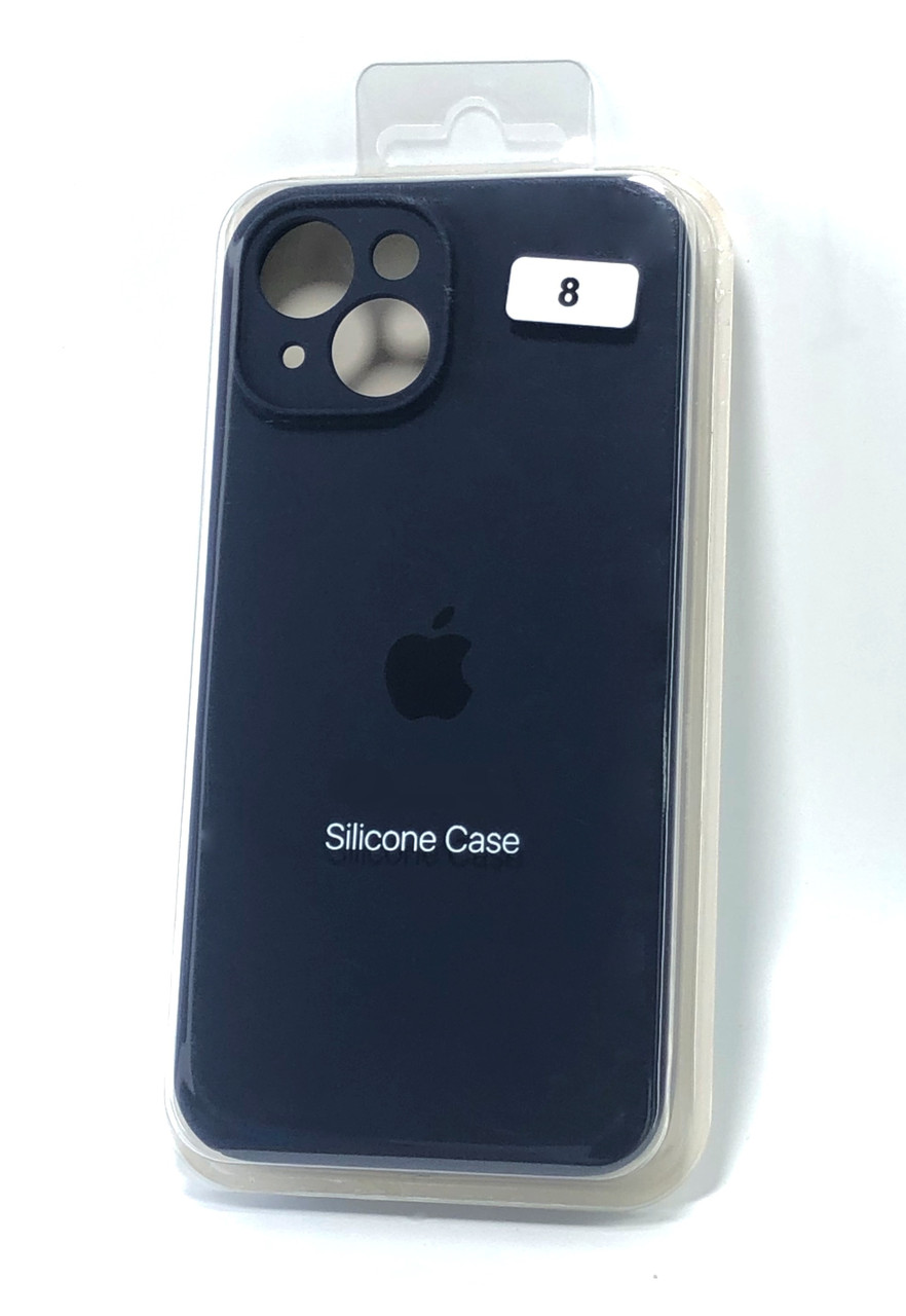Чохол для телефону iPhone 13 Silicone Case FULL №8 midnight blue (4you)