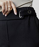 Брюки жіночі класичні великий розмір резинка 56 чорні, фото 6