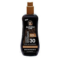 Сонцезахисний спрей-гель з бронзатором Australian Gold Spray Gel Bronzer SPF 30