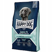 Happy Dog Care Sano N Diet диетический сухой корм для собак с заболеваниями почек, печени, сердца, 7,5 кг