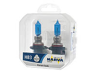 Комплект галогеновых ламп NARVA 48625 TWIN SET HB3 12V 60W RANGE POWER WHITE