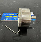 Коронка алмазна гальванічна RAPIDE DIAMOND HOLE SAW 60мм / тип свердління- мокре, фото 2