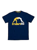 Футболка MANTO t-shirt LOGO navy blue