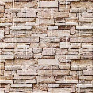 Самоклеюча 3D панель 700х770х3мм Катиринославська цегла (344-3) SW-00001383