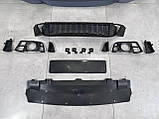 Передній бампер у зборі M Paket BMW 5 Series F10 F11 LCI 2014-2016 (під омивачі/без отворів під, фото 3