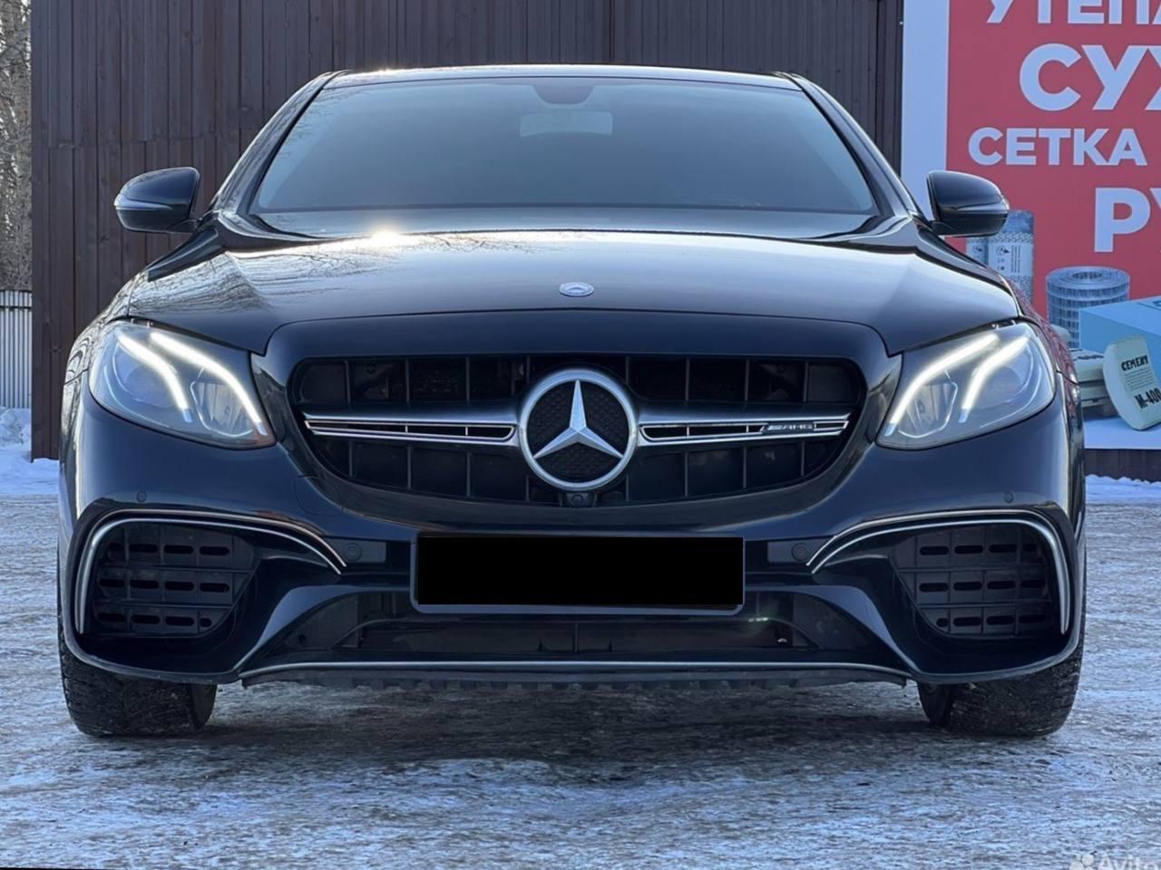 Передній бампер у стилі e63 Mercedes E-Class W213 2016-2020