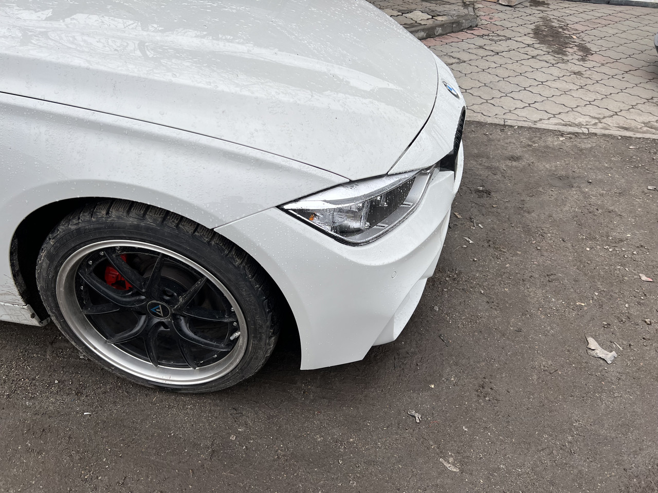 Передний бампер M3 стиль BMW 3 Series F30 F31 2012-2018