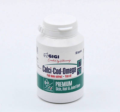 Calci-Cod Omega (кальцій код омега), Gigi кальцій, фосфор, вітамін 90 табл