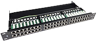 Патч-панель E-server 19", 48xRJ45, STP, cat. 5e, 1U (WT-2409-cat 5e)